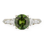 Forest Green Five Stone Ring