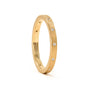 Petite Rustic Diamond Studded Ring
