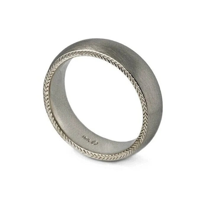 Chevron Engraved Band