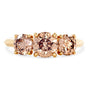 Trilogy Champagne Diamond Ring