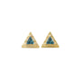 Topaz Triangle Earrings