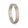 Luxe Rustic Diamond Studded Ring