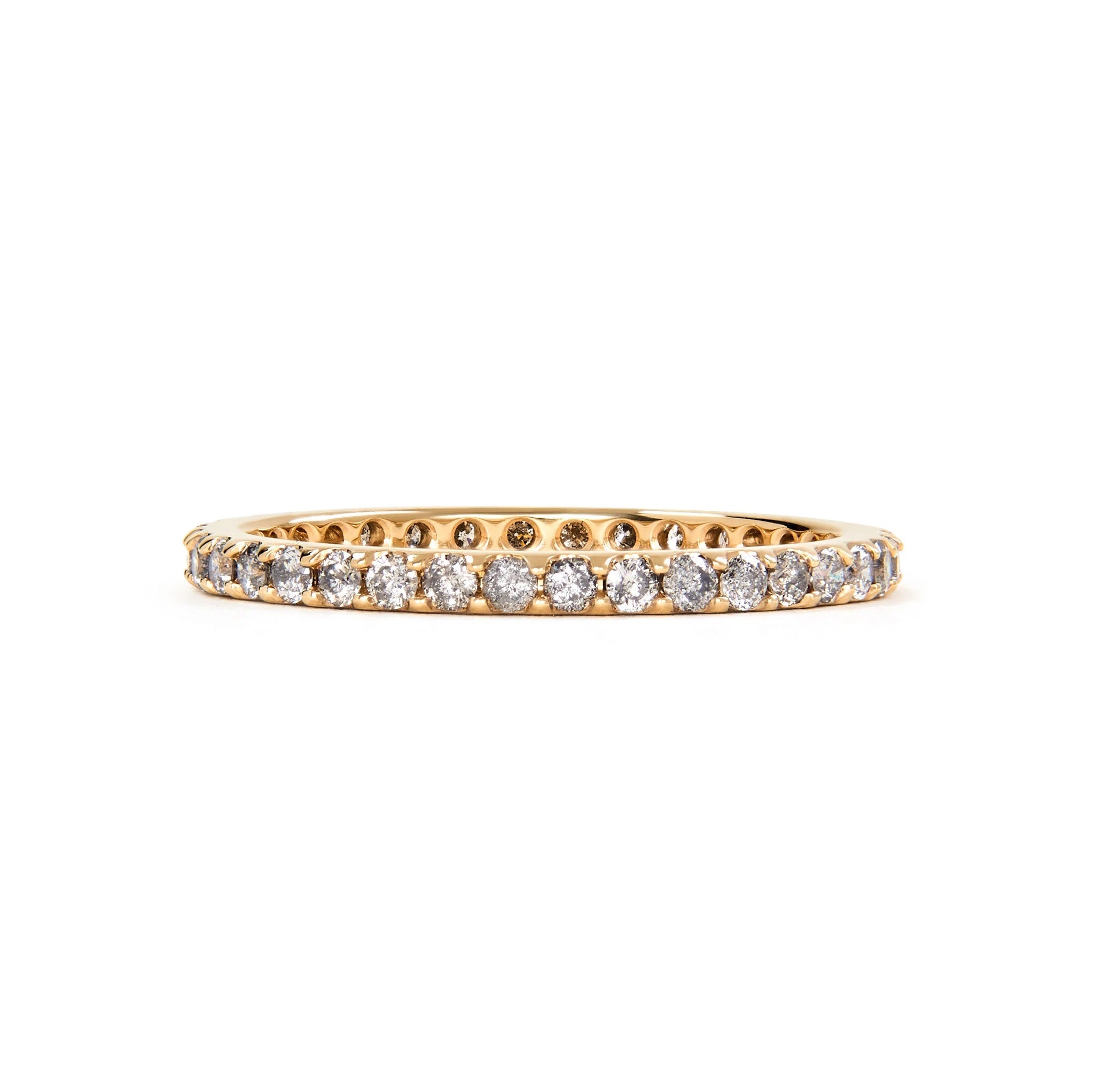 Gray Diamond Ring