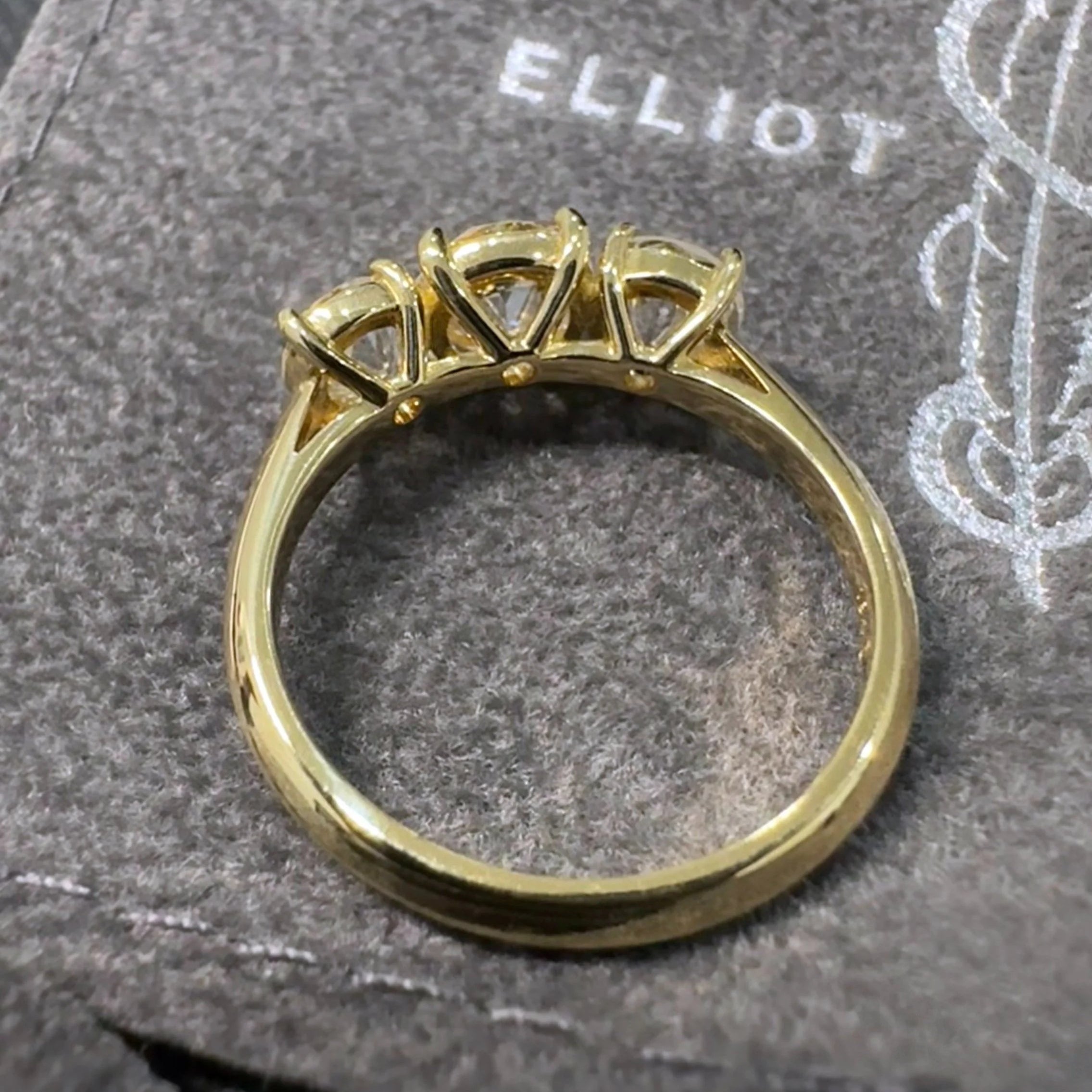 Vintage Diamond Trilogy Ring