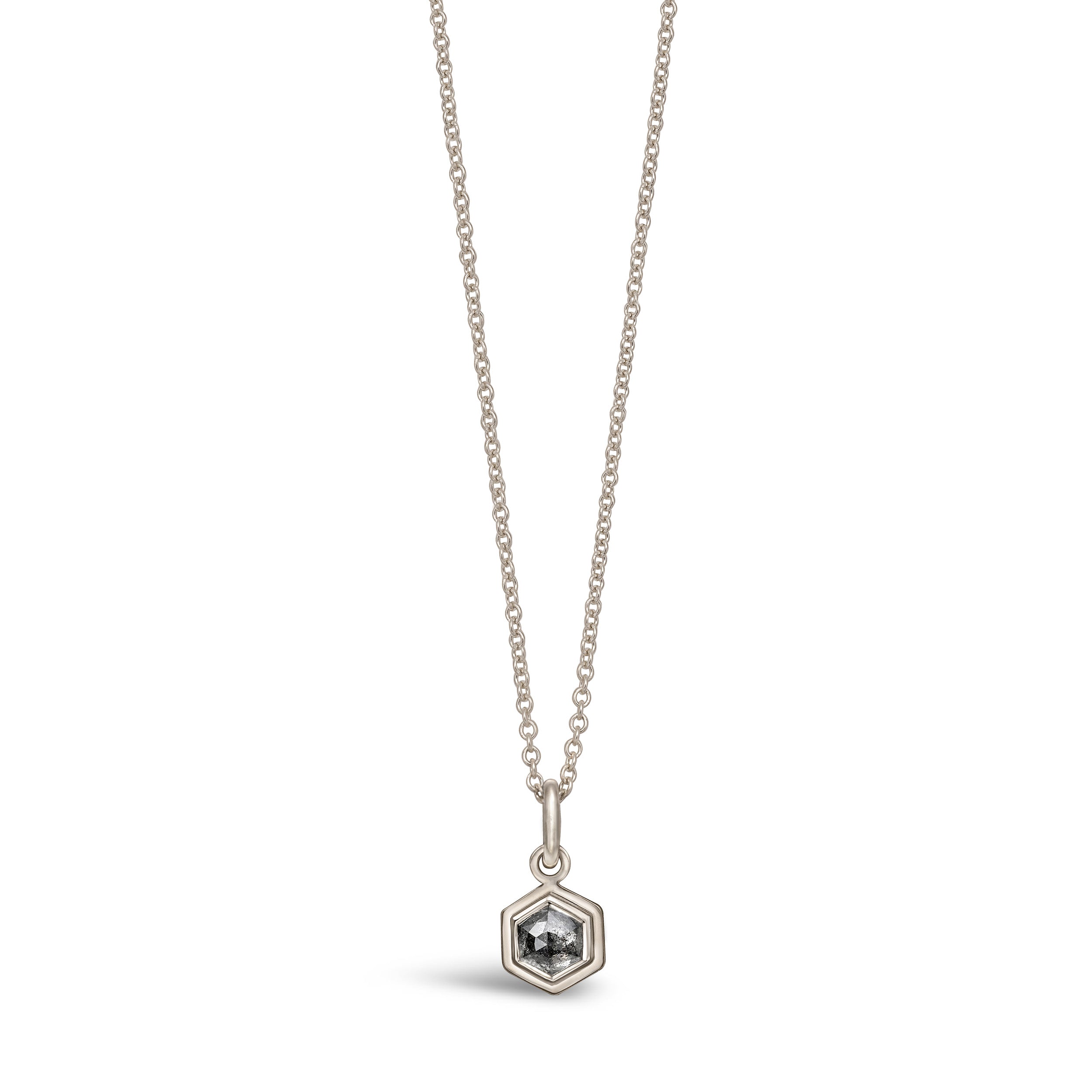 HEXA NOVA PENDANT – GRAY GALAXY DIAMOND