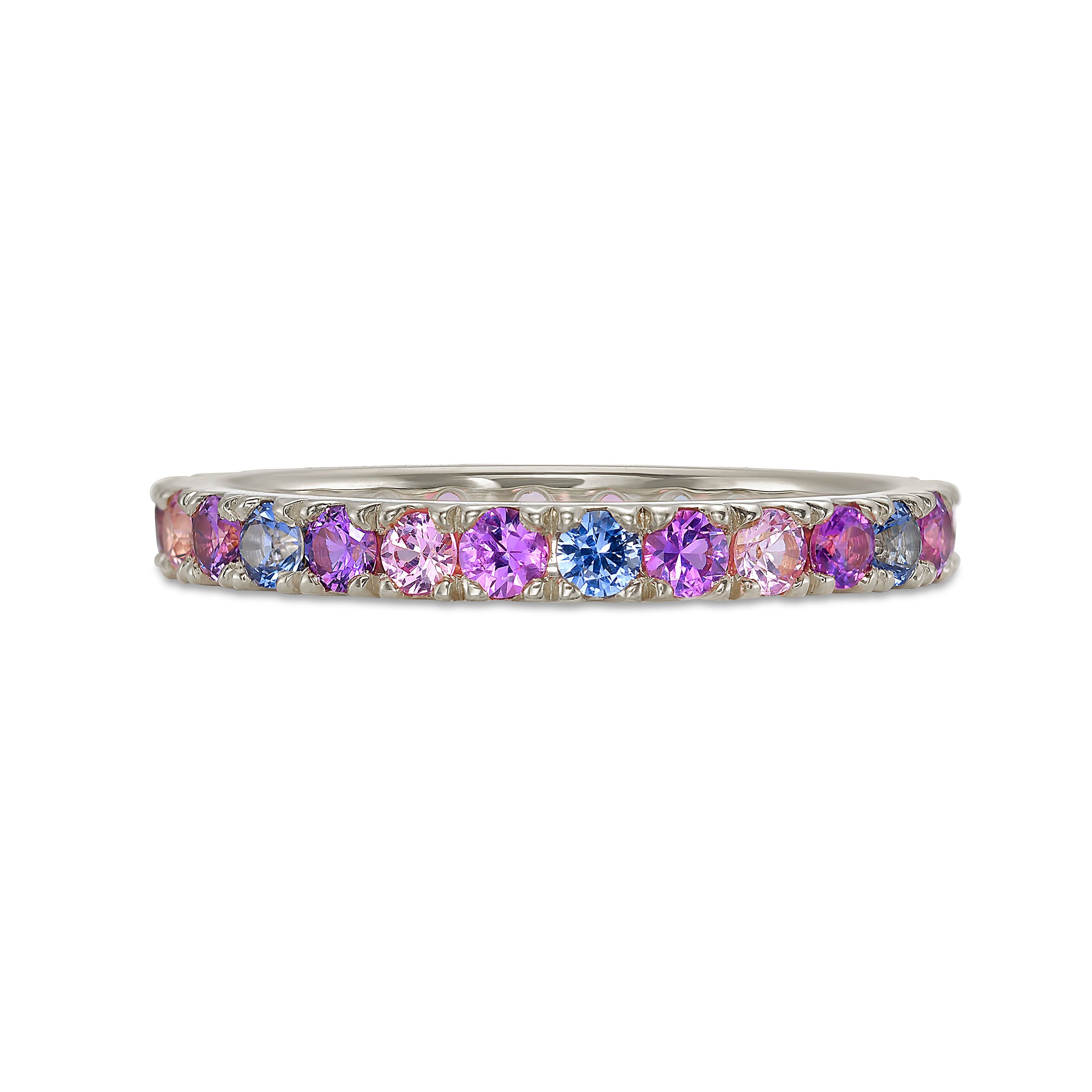 Berry Sapphire Pattern Ring