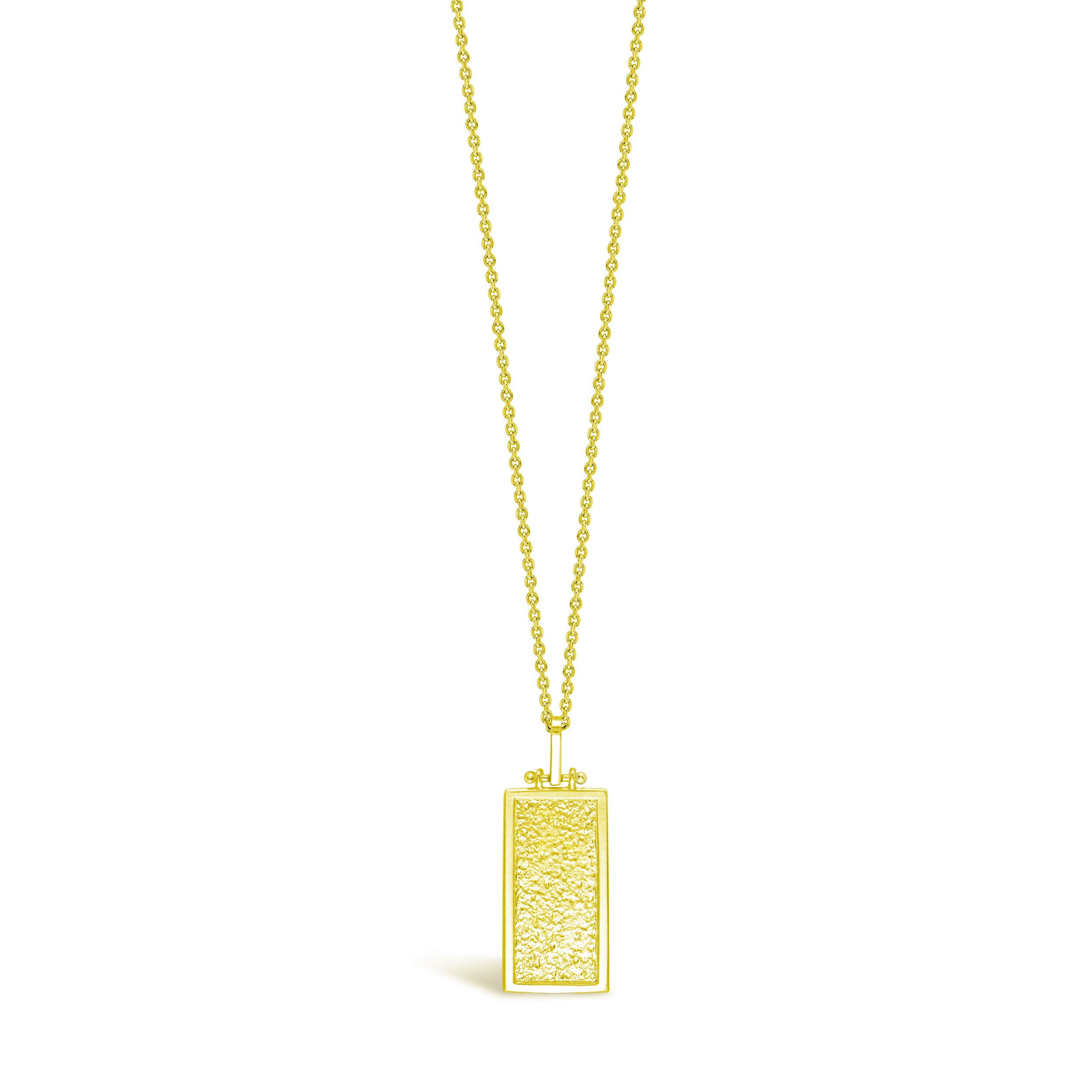 SOL GATE PENDANT – GOLD & STERLING SILVER