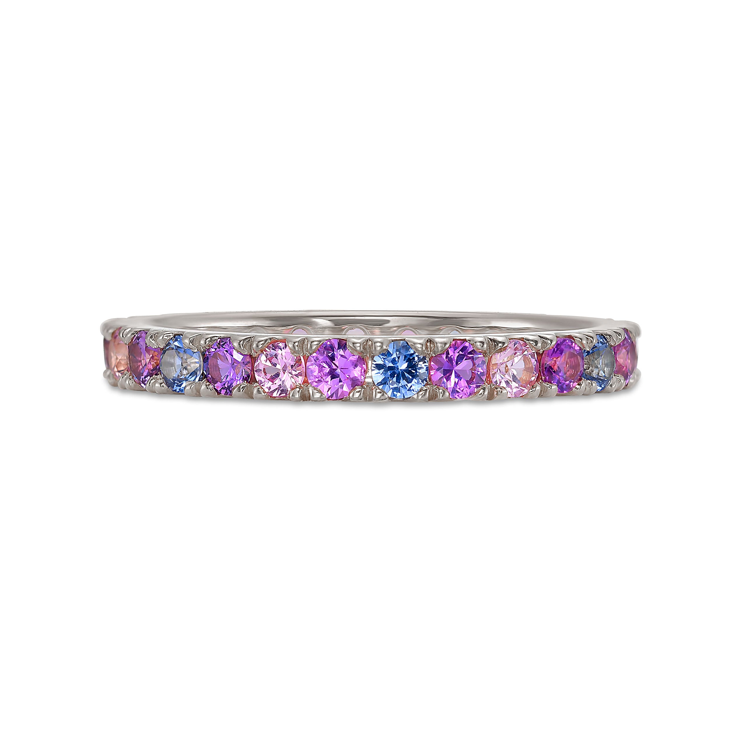 Berry Sapphire Pattern Ring
