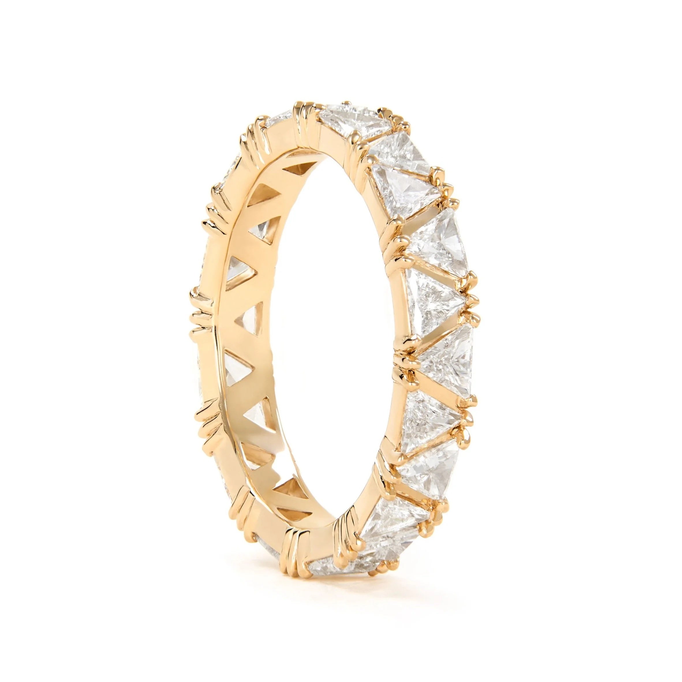 Luxe Infinity Triangle Ring