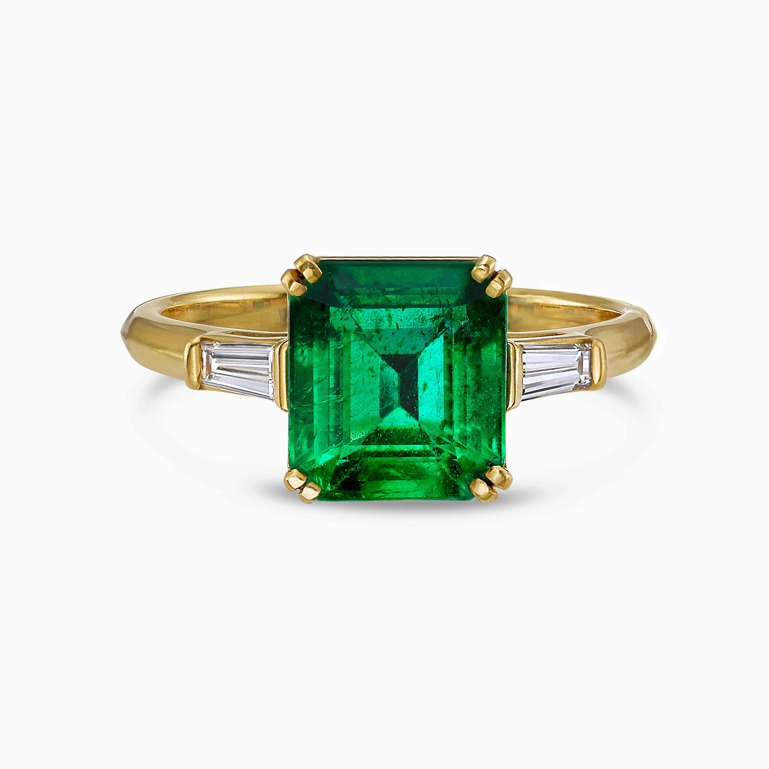 Emerald Atlas Ring