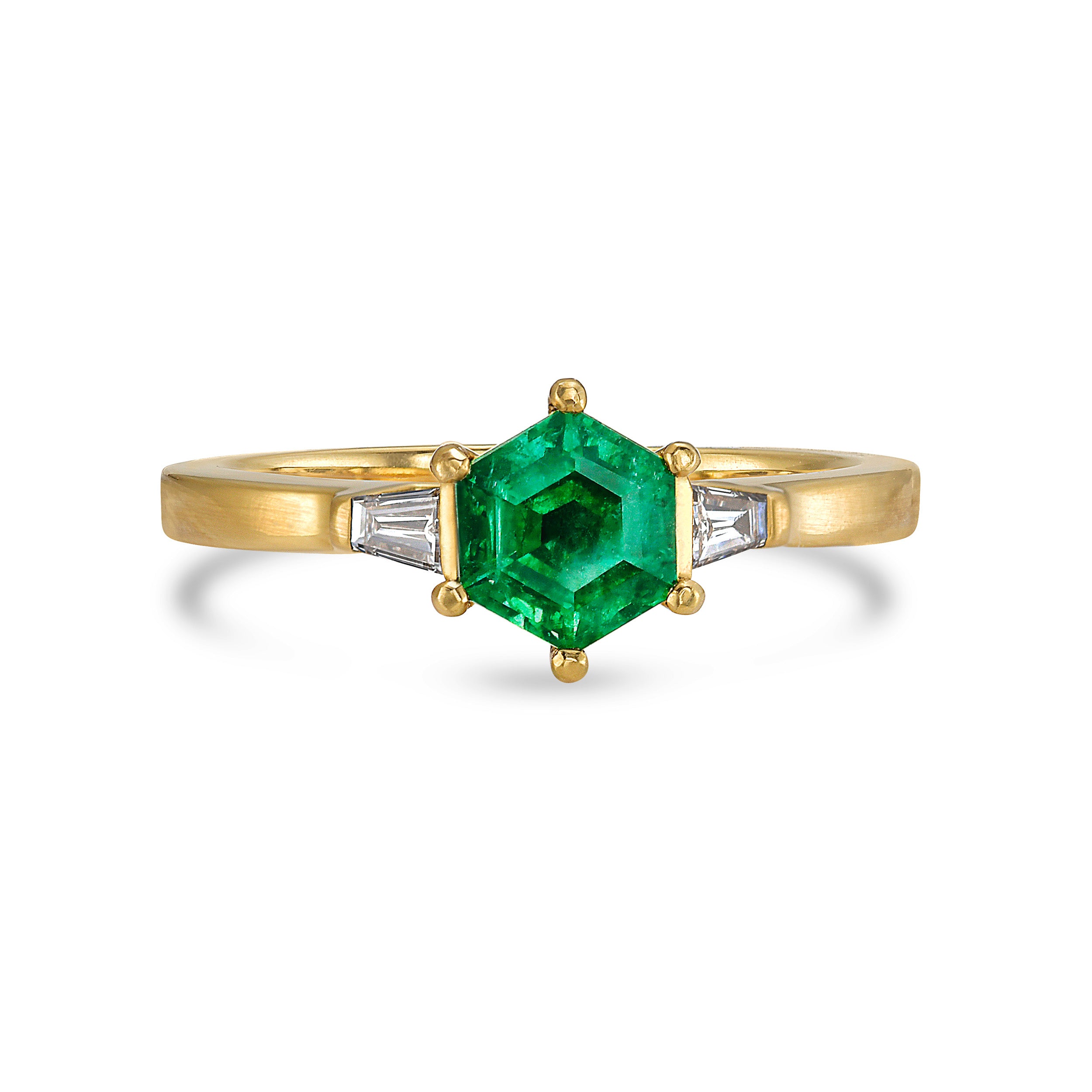 Hexa Facet Ring