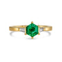 Hexa Facet Ring
