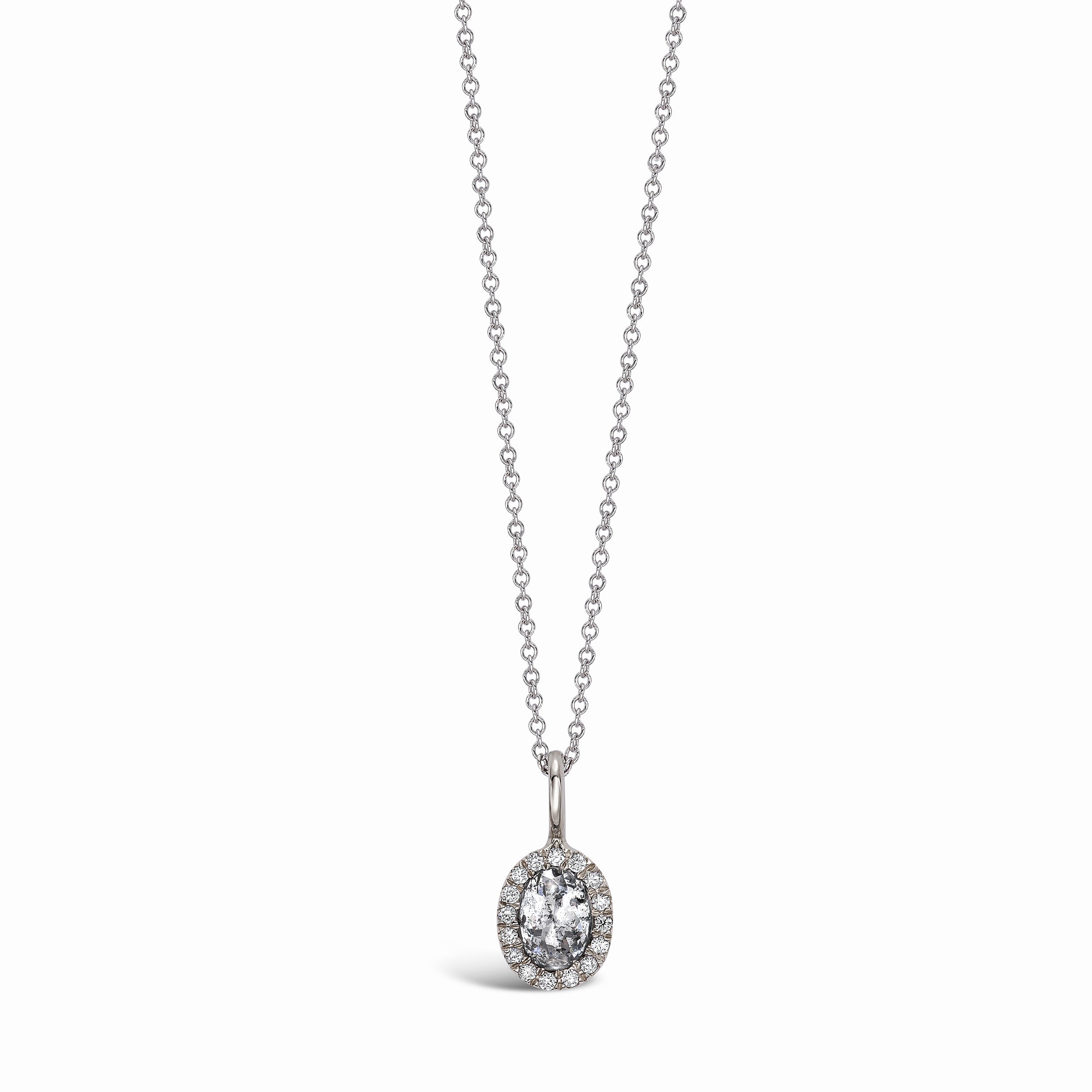 LUNARIA PENDANT – GRAY DIAMOND