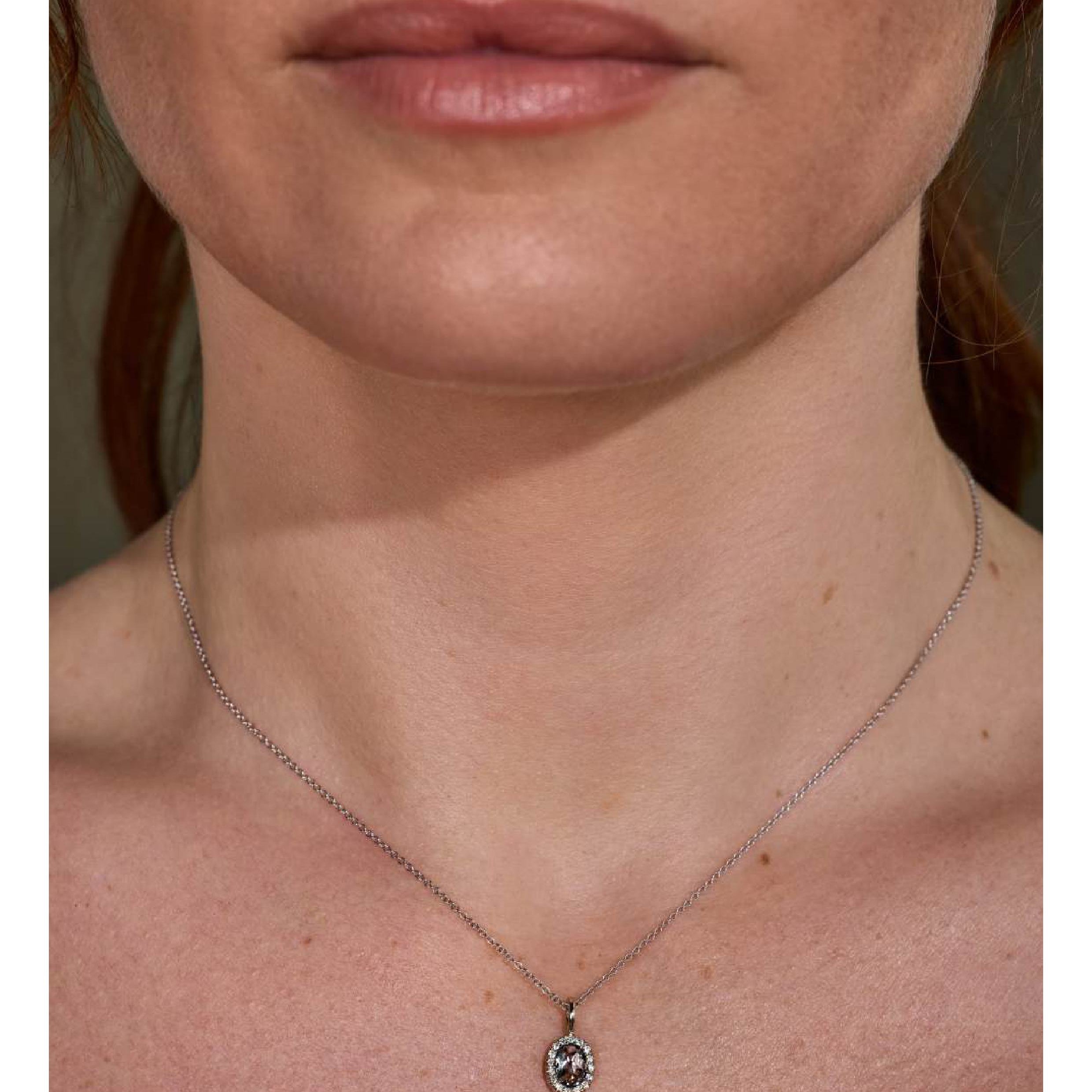 LUNARIA PENDANT – GRAY DIAMOND