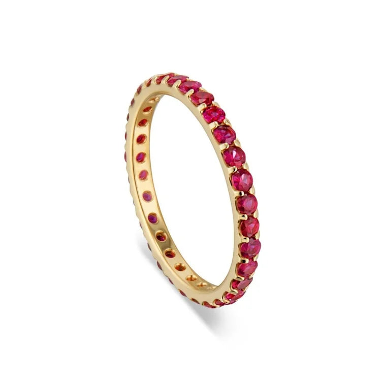 Ruby Eternity Ring